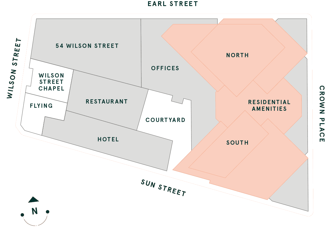 One Crown Place Masterplan