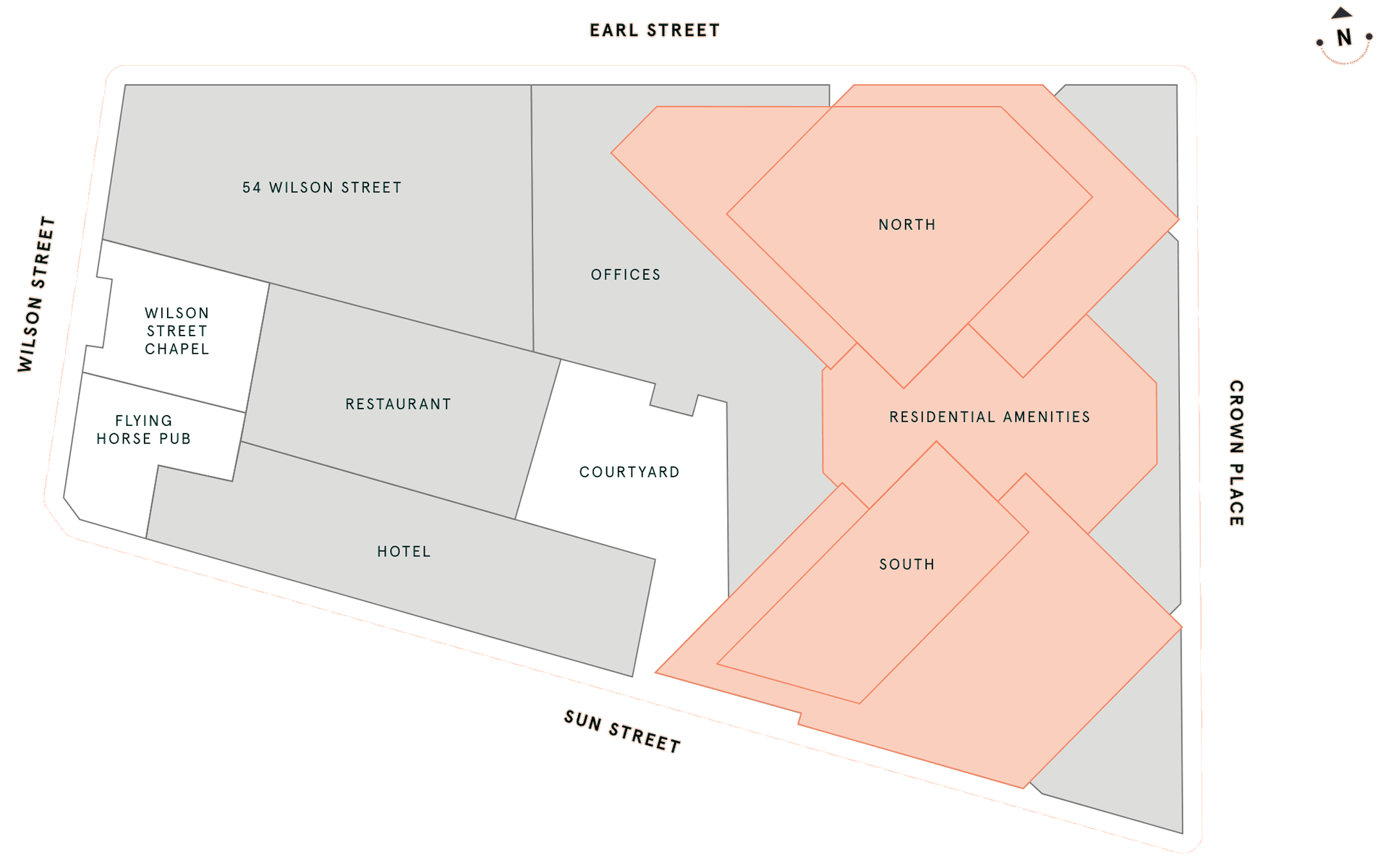 One Crown Place Masterplan