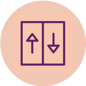 TWO PASSENGER<br>LIFTS